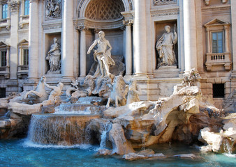 Fontana (Fountain) di Trevi in Roma (Rome)