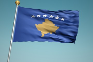 コソボの国旗
