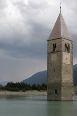 campanile di Curon- Passo Resia