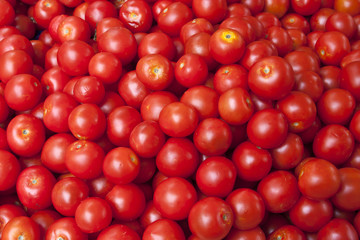 Healthy tomatoes background