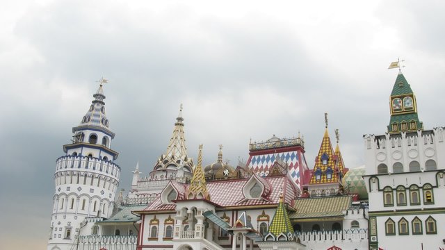 Kremlin in Izmailovo is unique cultural complex. Moscow, Russia.