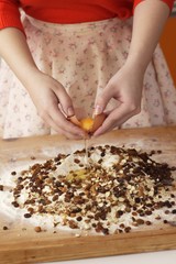 Preparing dough