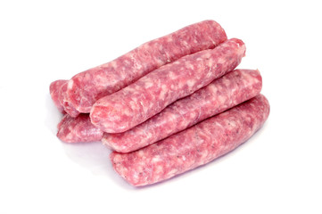 pork meat sausages