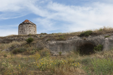 Mühlen-Ruine auf der Insel Kos