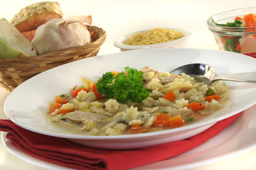 Hühnersuppe