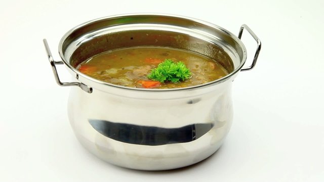 Linsensuppe