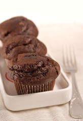 Muffins au chocolat