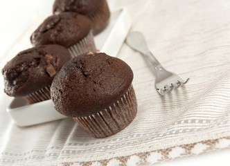 Muffins au chocolat
