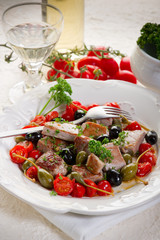 tuna messinese recipe-tonno alla messinese