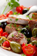 tuna messinese recipe-tonno alla messinese
