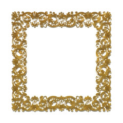 golden frame
