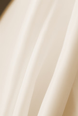 white creamy drape