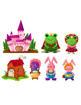 Fototapeta Fairy tale set