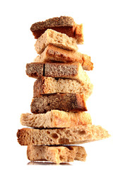 a few rusk on each other