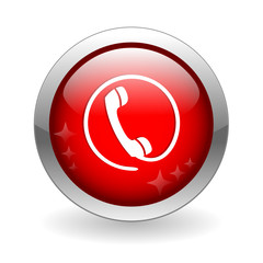 HOTLINE Web Button (contact call us helpline telephone support)