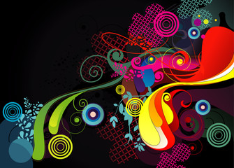 Naklejka premium color vector illustration