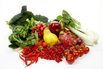 Fruits and vegetables