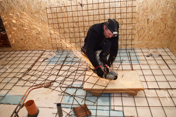 heated floor  reinforcement