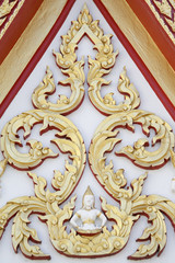 Details of Roof in Temple