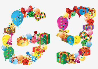 Obraz premium lettera g