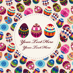 Easter egg card
