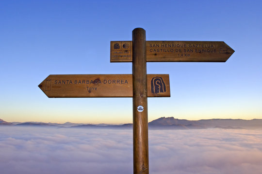 Waymarking On The Way Of Saint James (Camino De Santiago)