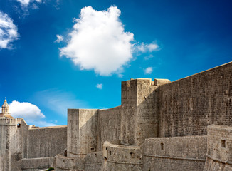 Dubrovnik fortress city wall © wajan