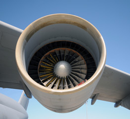Giant jet engine
