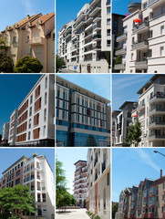 Mosaïque de logements