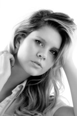 Naklejka premium Beautiful woman
