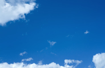 Blue sky and clouds