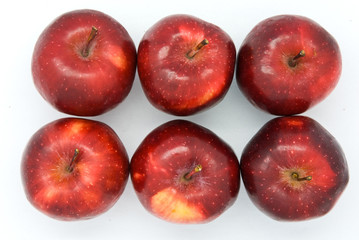 Fresh red apple