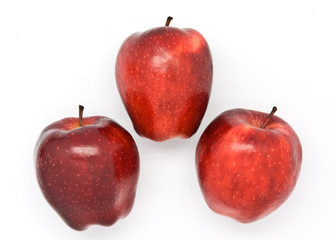 Fresh red apple