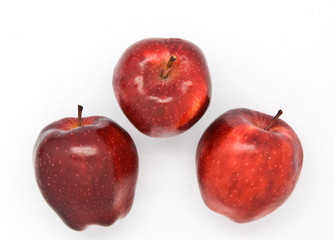 Fresh red apple
