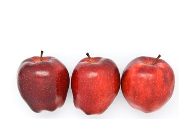 Fresh red apple