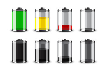 Batteries vector