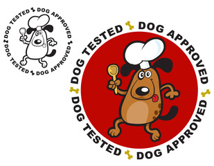Dog Tested / Approved Certify Seal