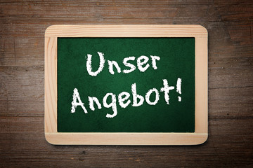 Obraz premium Unser Angebot