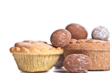Mince pies and chocolate eggs