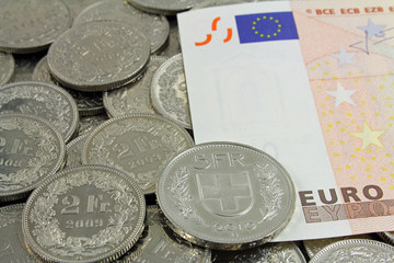 schweizerfranken mit euro