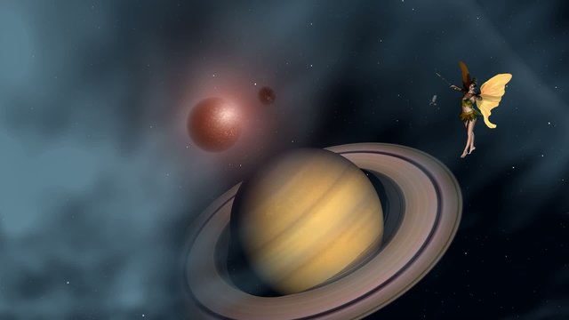 Die Elfe schickt das Licht