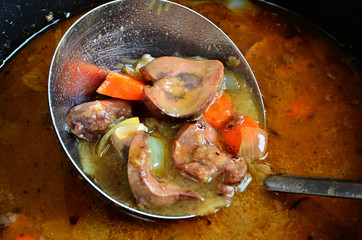 Kidney soup