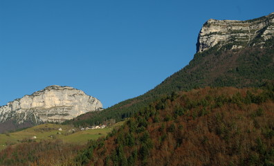 Naklejka premium massif de chartreuse