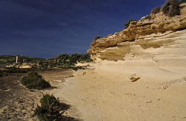 Mgarr ix-xini, côte Sud - Gozo Malte
