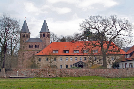 Klosterkirche Bursfelde an der Weser (Niedersachsen)