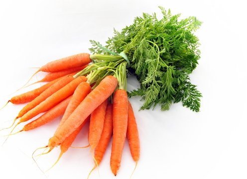 Racimo de zanahorias