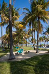 Fototapeta premium Miami Beach shore line