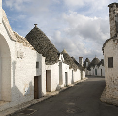 Fototapeta na wymiar Trulli w Alberobello