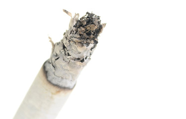 Close up on a cigarette