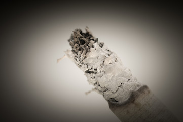 Close up on a cigarette
